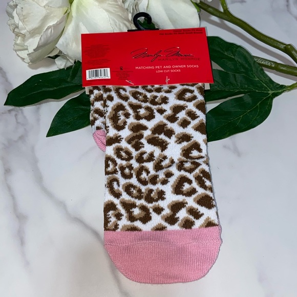Marilyn Monroe Matching Pet & Owner Low cut Sock Set, Small Pet - Picture 3 of 16